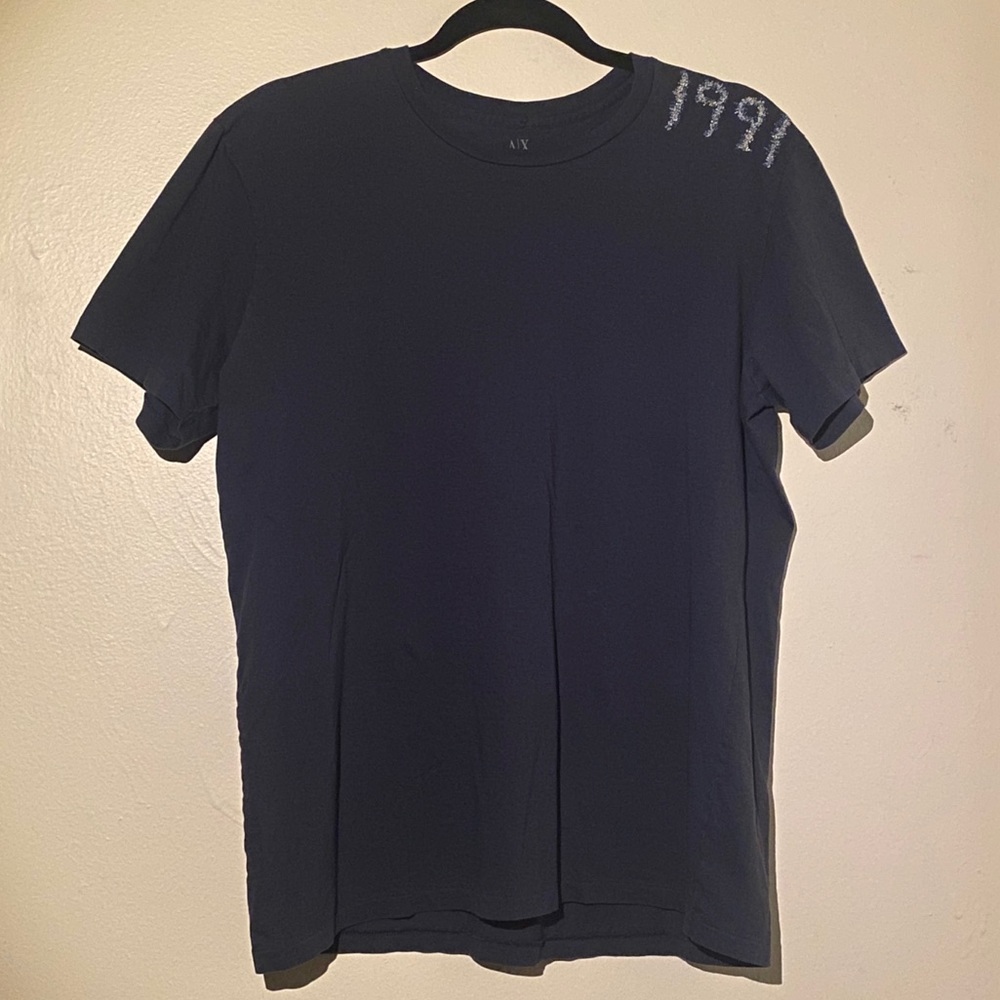 90s/2000s Armani Exchange Stitchwork “1991” Tshirt